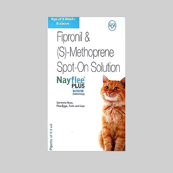 Intas Nayflee Plus Spot-On Solution for Cats