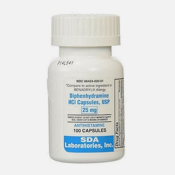 Diphenhydramine Capsules