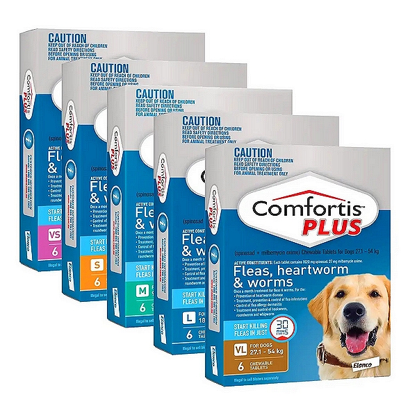 Comfortis Plus Chewable Tablets for Dogs