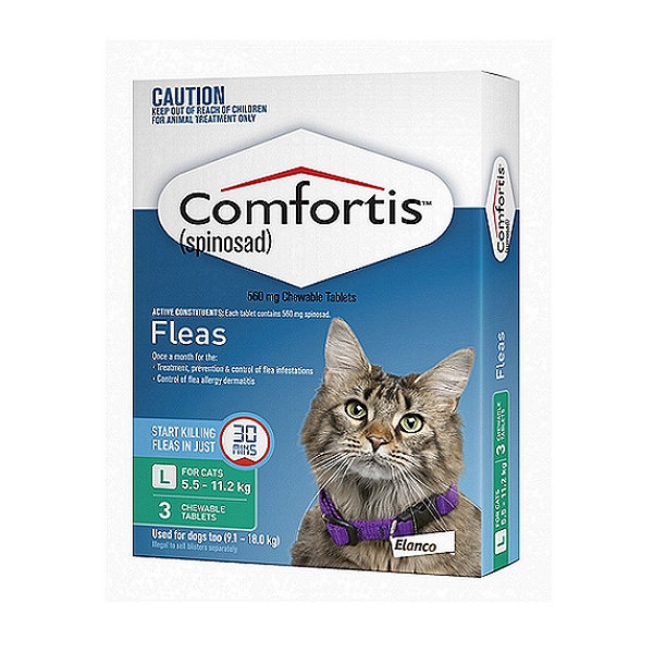 Comfortis Chewable Tablets for Cats