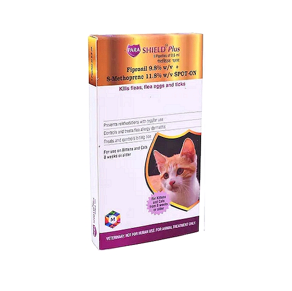 Medfly Parashield Plus Spot-On Solution for Cats