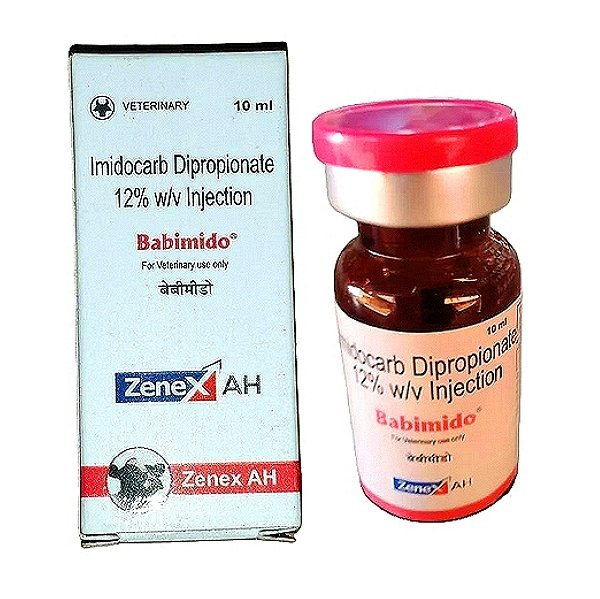 Imidocarb dipropionate